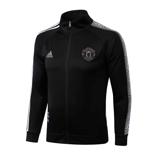 Sweatjacken Manchester United 2023 Schwarz 2